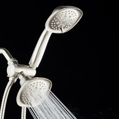 Ducha AquaDance cuadrada con manguera 72 pulgadas miniatura 6