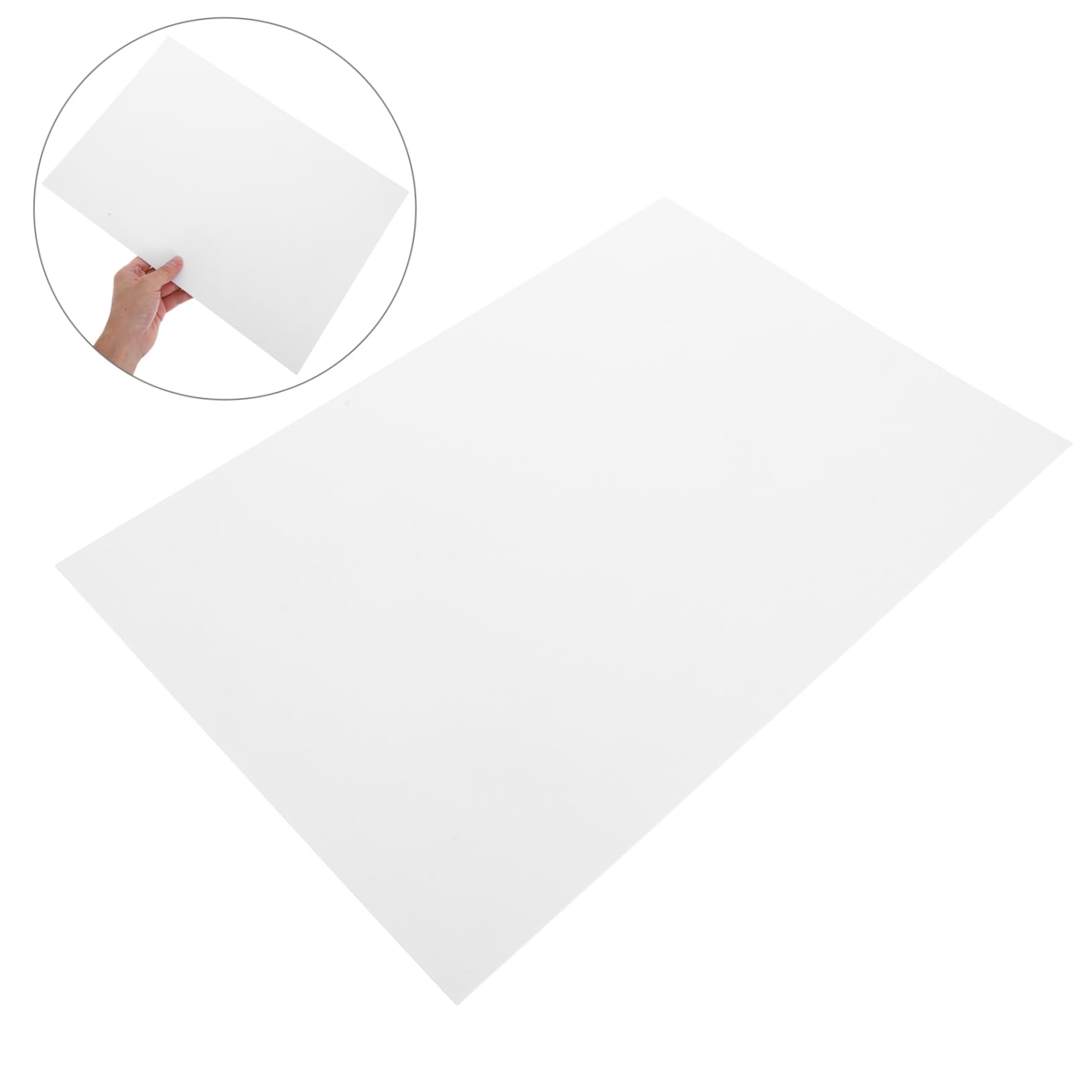 Papier Aquarelle 8k 600g, 10 Feuilles, Blanc Texturé pour Artistes