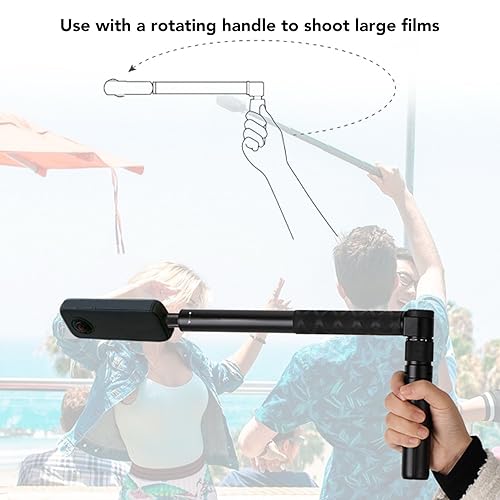 Extendable Action Camera Selfie Stick, Action Camera Selfie Stick for Photography