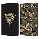 Ya en manzanajugosa.com: Head Case Designs Licenciado Oficialmente Superman DC Comics Camuflaje Logotipos Carcasa de Cuero Tipo Libro Compatible con Apple iPad 9.7 2017 / iPad 9.7 2018