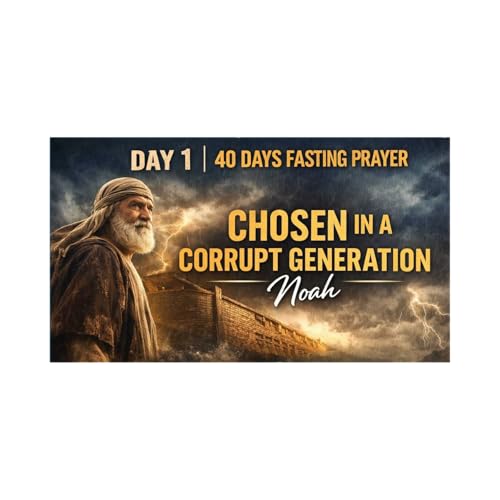 Day 1 - Chosen in a corrupt generation | 40 Days fasting prayer | Ps. Ruben Naik | Jerusalem Covenant church | 18th Feb 2026