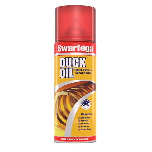 Swarfega Duck Oil – Multi-Purpose Lubricant & Corrosion Protector – Displaces Water – Protects Metal Surfaces – 500ml Aerosol – For Professional Use Only