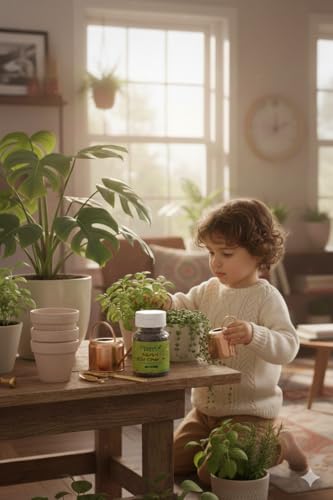Image of PLANT'S BUDDY Nutri Grow+ Advanced Organic Plant Fertilizer for Plants Home Garden | Complete NPK Nutrition with Micronutrients with Humic, Fulvic & Seaweed Extract | Plant Growth Fertilizer - 100g