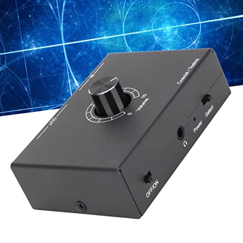 Conversor digital para analógico de 192 kHz, adaptador digital para analógico Ajuste de volume multi