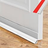 [Tira Autoadhesiva Para Sellar La Parte Inferior De La Puerta] Nuestra tira autoadhesiva para sellar la parte inferior de la puerta está diseñada con pegamento impermeable. El pegamento trasero es un pegamento impermeable de sub-chocolate que no deja marcas. El adhesivo es muy pegajoso. Se puede utilizar en entornos húmedos como baños y aseos. No se preocupe, afectará el efecto de uso de la tira de costura de la puerta.