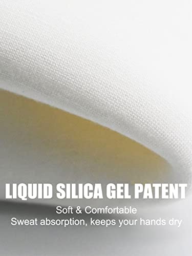 Liquid Silicone Oven Mitts, 7-Layer (-100°F To 570°F) Heat Resistant Gloves, 5-Finger Food Touchable Bbq Gloves For Men And Women, Waterproof Work Gloves For Cleaning, Gardening, Cooking, Grilling #TOP6