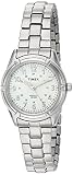 Timex Women's TW2P88900 Easton Avenue Silver-Tone Stainless Steel Expansion Band Watch