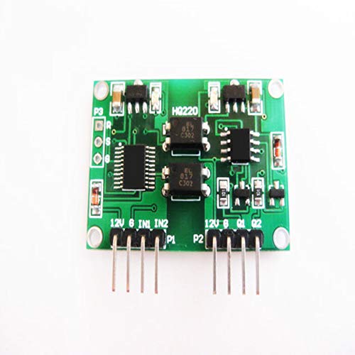 Taidacent Two Channels Voltage Signal Isolation Module 0-5v Linear Conversion Transmitter Module