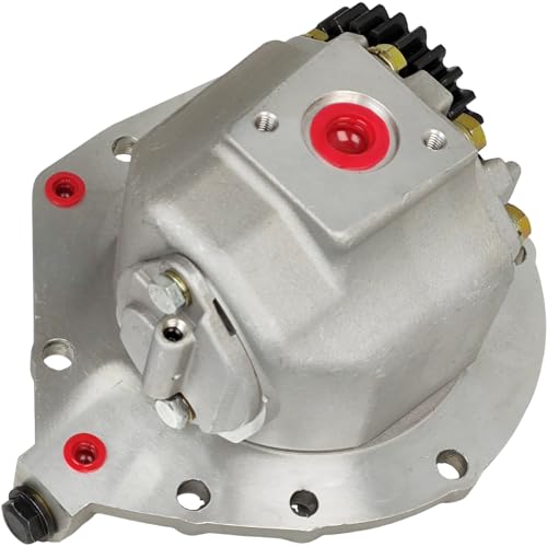 Image of XYZIL Hydraulic Pump D8NN600KB Compatible with Ford New Holland 3900 4100 4600 4600O 515 532 5600 5700 6600 6600C 6700 7600 7600C 7700 420 4100 4600SU 83936586