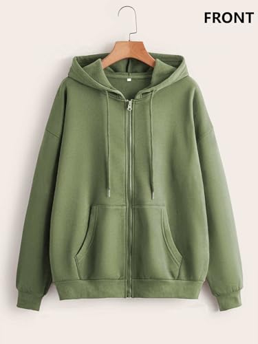 Image of TAGAS Printed Hoodie for Womens | | Casual Zip Front Hoodie, Winterwear for Girls & Woman