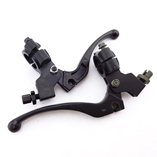 7/8\" Left Right Clutch Brake Handle Levers Perch for XR80 XR100 CRF80 CRF100 Pit Dirt Motor Bike Motocross Motorcycle - Thumbnail 2