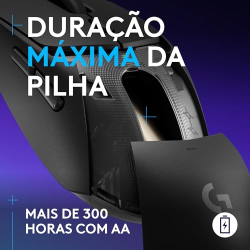 Mouse Gamer Sem fio Logitech G G309 Lightspeed Preto