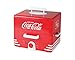 Nostalgia Extra Large Diner-Style Coca-Cola Hot Dog Steamer and Bun Warmer, 24 Hot Dog and 12 Bun Capacity, Steam Bratwursts, Sausages, Vegetables, Fish, Dumplings, Red