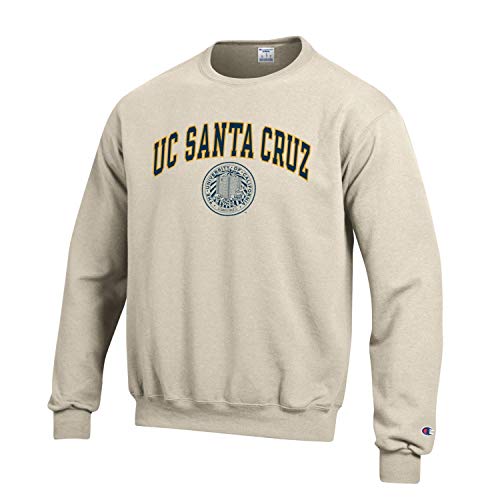 Champion UC Santa Cruz Banana Slugs Crewneck Sweatshirt-Oatmeal