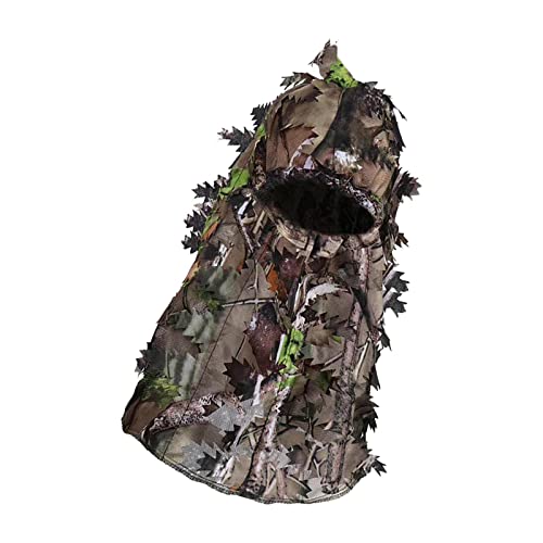 Couvre-Chef Ghillie Chapeau de Chasse Motif Feuilles Léger et Cosplay