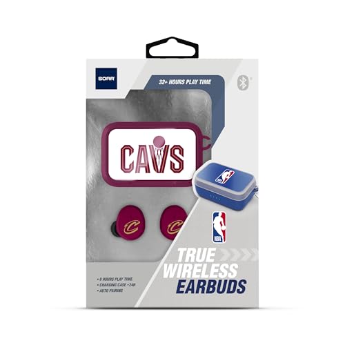 Image of SOAR NBA Wireless Sport Earbuds: Comfortable Fit & Convenient Charging