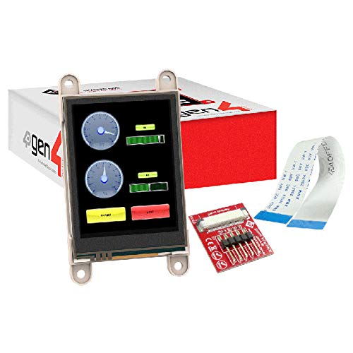 gen4-uLCD-24DT, Display Modules 2.4", 240x320 Pixels Slim Display Module