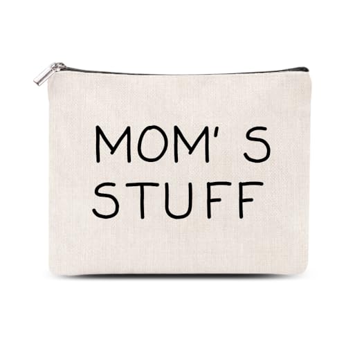 Bolsa cosmética de lona para mãe, presente de Natal, da filha, filho, mãe, presente para aniversário, mamãe, presente para grávidas, gravidez, essenciais, bolsa de viagem