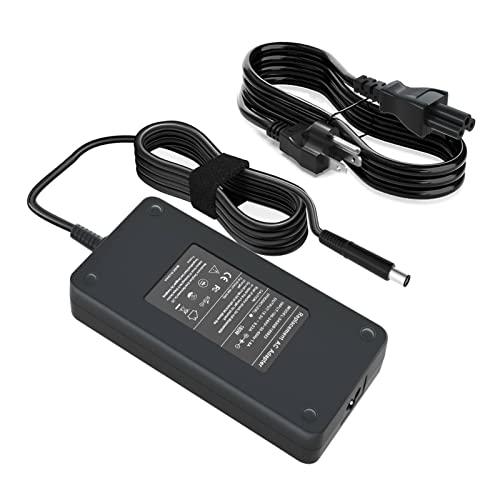 Janboo 180W Charger Compatible for Dell Laptop Applicable to 2350 2320 5475 7777 7577 7559 Precision M4600 M4700 M4800 7520 7510 G3 3579 3779 G5 5587 5590 G7 7588
