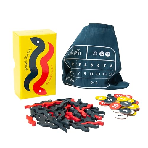 Oink Games Wriggle Roulette Board Game – Push-Your-Luck Fun for Kids & Adults | Ages 7+ | 2–8...