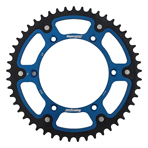Supersprox RST-245-49-BLU Blue Stealth Sprocket
