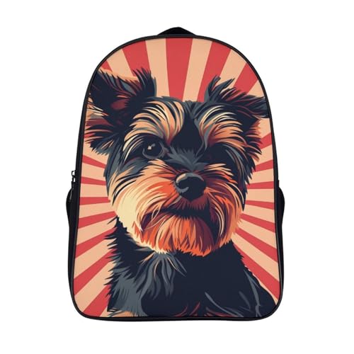 Mochila de Westie para ir a clase y excursiones con espalda protegida y cómoda