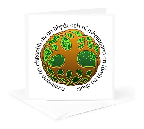 Cartes de vœux arbre de vie celtique pour un message unique - 5