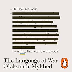 Couverture de The Language of War
