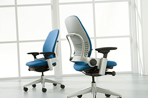 Steelcase Leap Office Chair, Black Frame And Buzz2 Black Fabric #TOP5