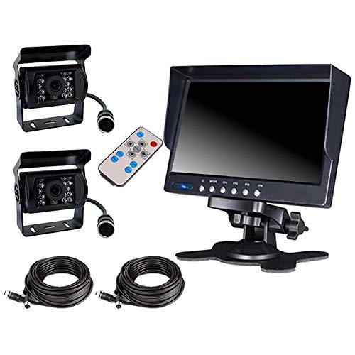 Amazon.co.jp: 日野 レンジャー 対応 7インチ 4分割 モニター バック