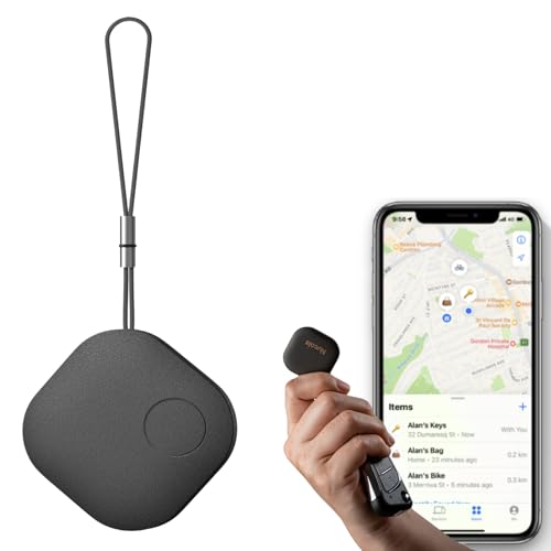 Nutale Air Tag Schlüsselfinder Key Finder 1-Pack - Schlüssel Finden mit App Smart Tracker Finder Locator, Funktioniert mit iPhone Wo ist?(iOS NUR) - Wasserdicht