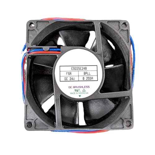 MECHATRONICS E9225E24B-FSR ventilador DC24V 0,255A 2 líneas de refrigeración