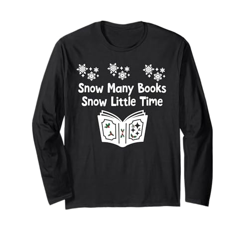 Snow Many Books Snow Little Time Reading Christmas Book Club Manga Larga
