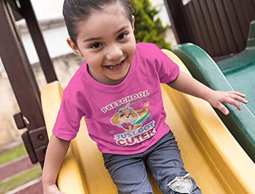 Tstars Paw Patrol Preschool Shirt for Girls Just Got Cuter Sky T-Shirt Pink 5T4