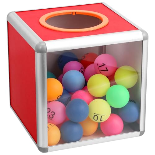 Boîte à tombola en acrylique transparent amovible Cabilock pour événements et fêtes