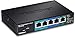 Produktbild TRENDnet, TPE-P521ES, 5-Port EdgeSmart Gigabit PoE+ Switch mit PoE-Passthrough, 18 W PoE-Budget, 10 Gbit/s Schaltkapazität, Managed Switch, Wandmontage, Schwarz