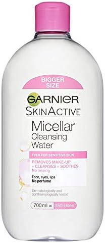Garnier Micellar Water Facial Cleanser Sensitive Skin 700ml - 2 Pack