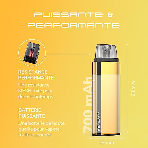 INNOKIN - Klypse Starter Kit 2ml - Cigarette Electronique Pod - Puissance 16W - Pour Débutant - Batterie 700 mA - Résistance 0,8 Ohm - Airflow MTL - Rose Blush – vue 5