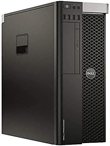 Dell Precision T5600 Workstation 1 x INTEL XEON E5-2609 16GB RAM 256GB SSD Nvidia Quadro K4000 GPU DVDRW WiFi (Renewed) (16GB - RAM, Nvidia Quadro K4000)