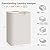 STORAGE MANIAC Large Laundry Hamper, 80L (21.1 Gal) Collapsible Laundry Basket with Bamboo Handles, Freestanding Waterproof Clothes Hamper for Laundry Room, Bedroom, Dorm, Towels, Toys, Beige