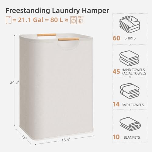 Storage Maniac Large Laundry Hamper 80L thumbnail 3