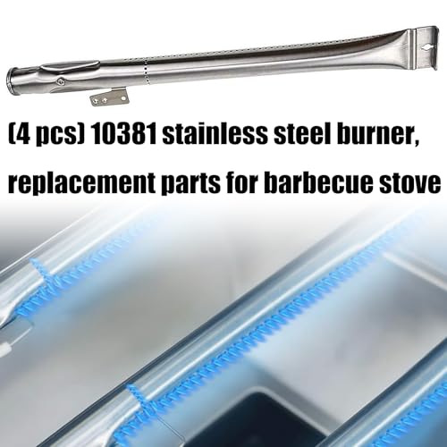 Tube de rechange en acier inoxydable pour grill : pack de 4 brûleurs durables - 5