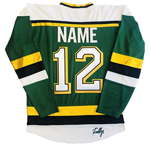 Bardown Jerseys - Pro Quality Jerseys; We are Ready to Customize with Names and Numbers (Green, Adult Goalie Cut)