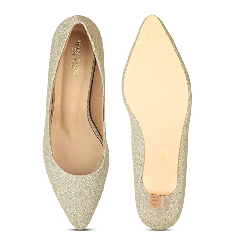 Marc Loire gold heels – image 5