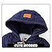 IBOBOOM Toddler Snowsuit Baby Winter Clothes Boys Jackets Snow Wear Bibs 18 Months 2T