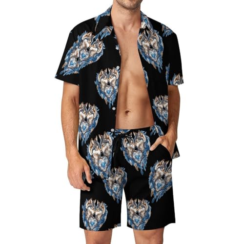 Camisa con botones y pantalones cortos para playas y terrazas de verano