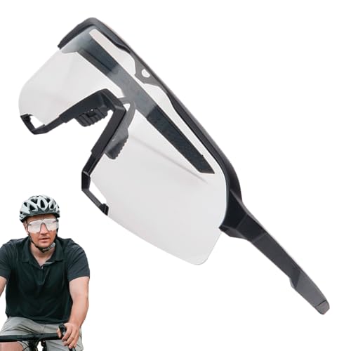 Jingmiger Gafas De Sol Para Ciclismo,Lentes Intercambiables - Montura Ultraligera Para Hombre - Running, Pesca, Senderismo, Deportes Al Aire Libre Y Uso Diario