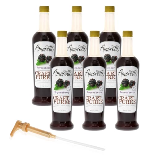 image for Amoretti - Boysenberry Craft Puree 9 lbs, Perfect for flavoring Cockta