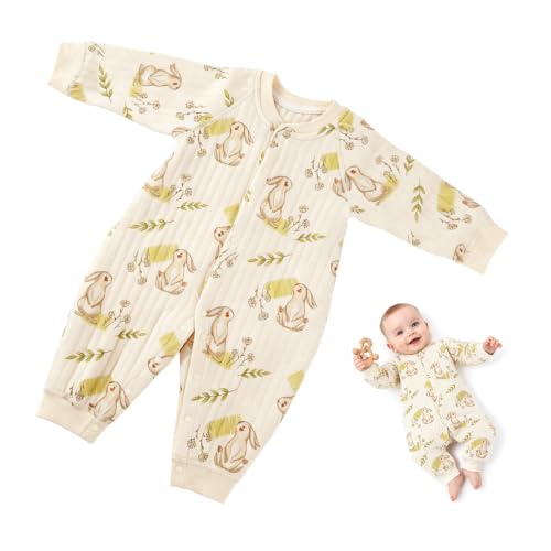 Image of SNOWIE SOFT 5Pcs Set New Born Baby Clothes 0-3 Months with Cotton Long Sleeve Top and Pants, Gloves, Socks, Bear Ear Hat, Infant Clothes 0-3 Months New Born Baby Gifts Shower Gift