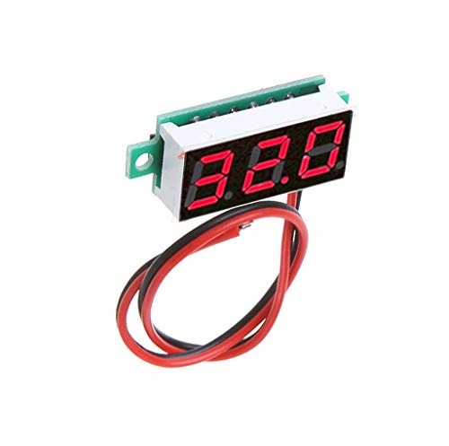 Digital Voltmeter 0.28-inch Two-Wire For 2.5~30V Gauge Tester LED Display Reverse For Fu